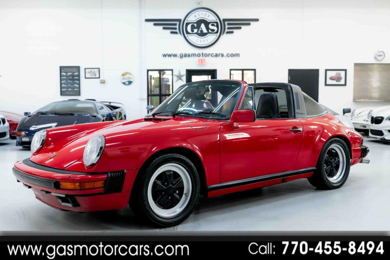 1986 Porsche 911 Targa Marietta GA