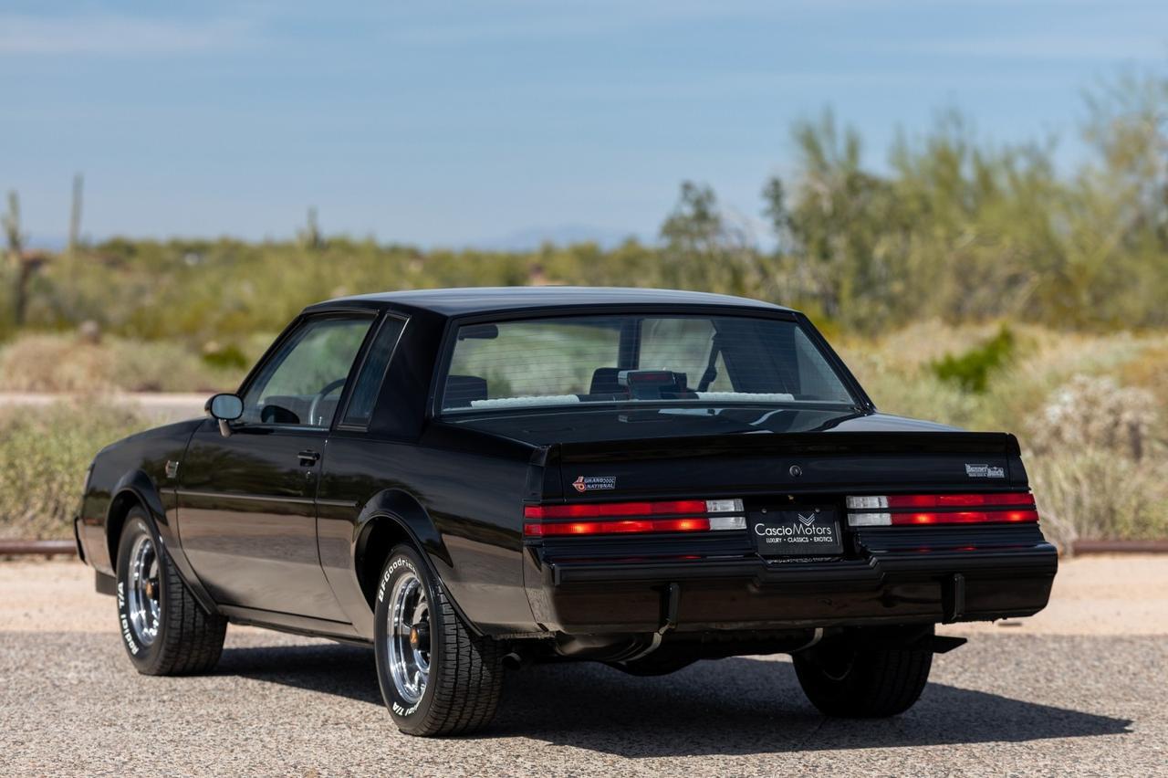 1987 Buick Grand National 7k Original Miles Scottsdale AZ