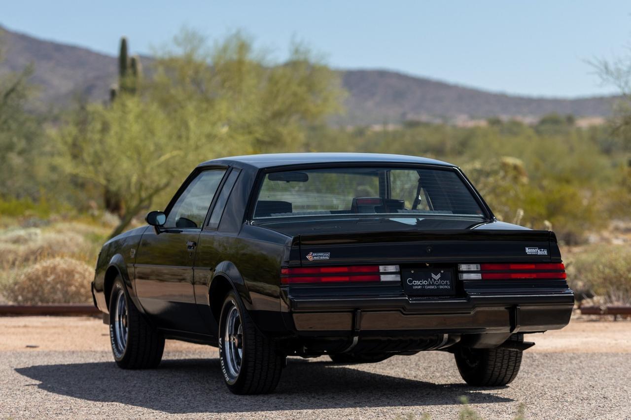 1987 Buick Grand National 7k Original Miles Scottsdale AZ
