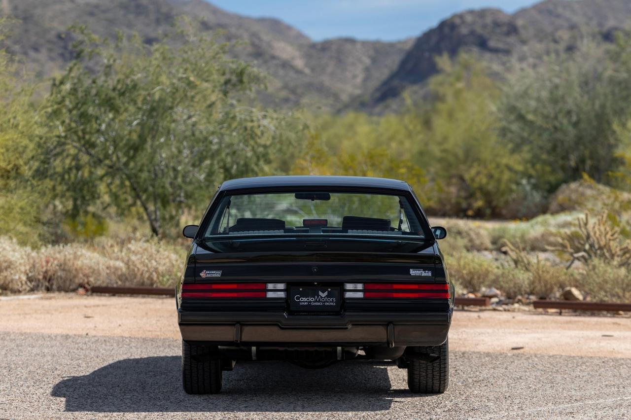 1987 Buick Grand National 7k Original Miles Scottsdale AZ