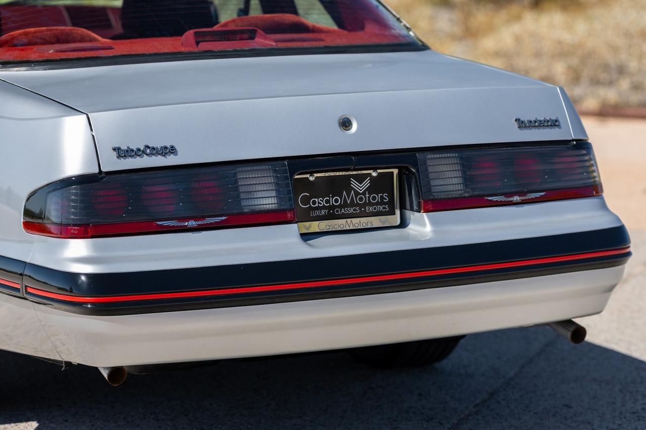 1987 Ford Thunderbird Turbo Coupe 5spd 37k Miles Scottsdale AZ