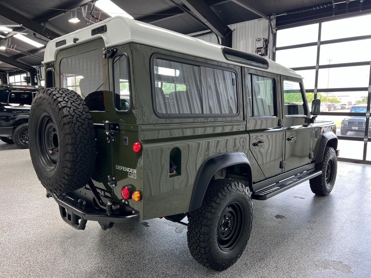 1987 Land Rover Defender 110 Full Frame-off Restoration by Warren Defender, 2.8L 300tdi Houston TX