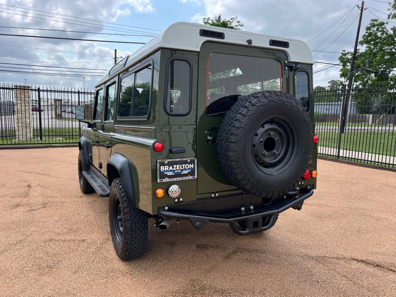 1987 Land Rover Defender 110 Full Frame-off Restoration by Warren Defender, 2.8L 300tdi Houston TX