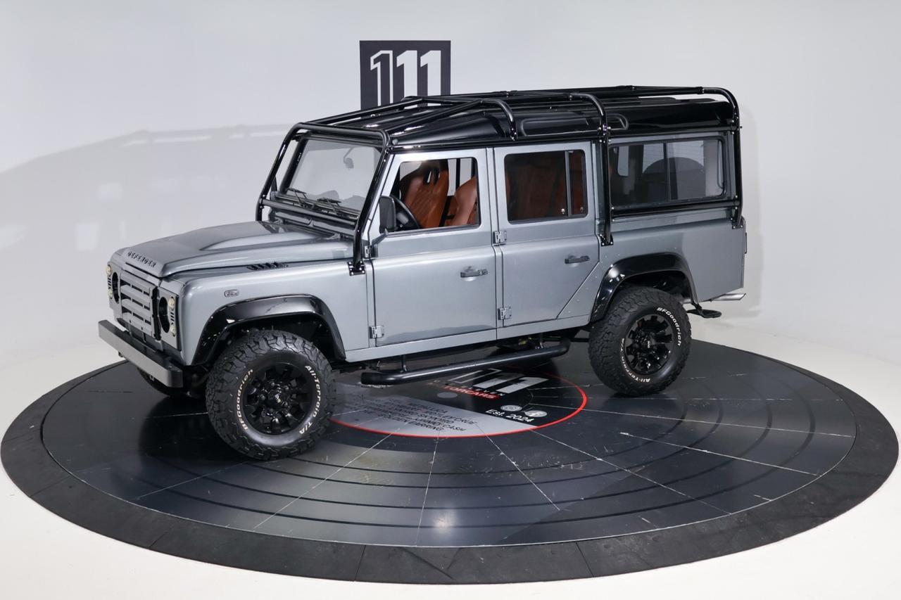 1987 Land Rover Defender 110 W/ Custom Diamond Stitched Sport Seats