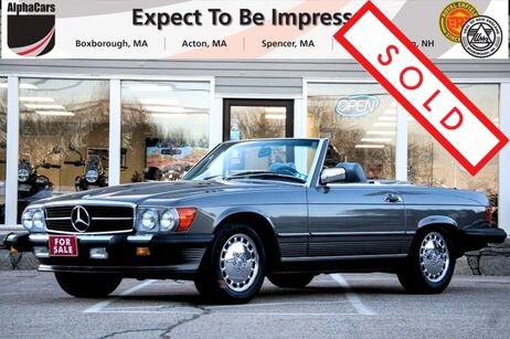 1987 Mercedes-Benz 560SL Roadster Boston MA