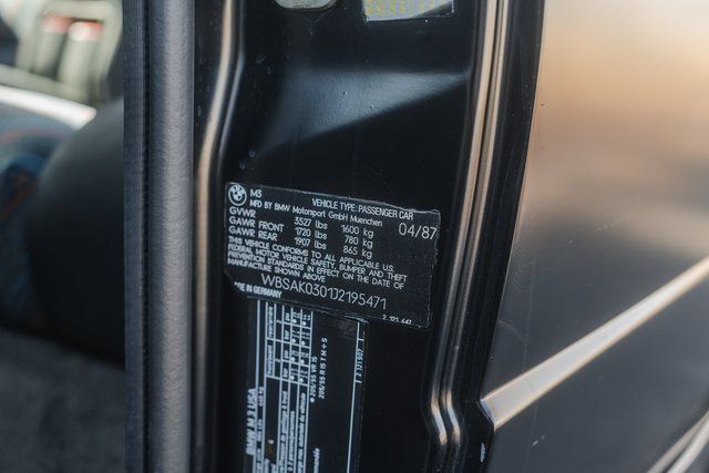 1988 BMW M3 Base Paramus NJ