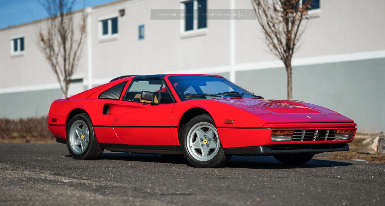 1988 Ferrari 328 GTS - Classiche-Certified