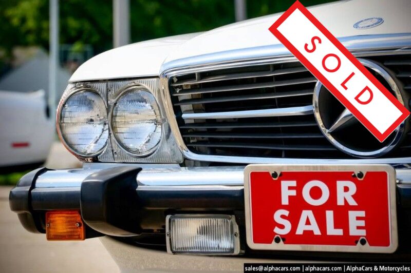 1988 Mercedes-Benz 560SL Roadster Boston MA