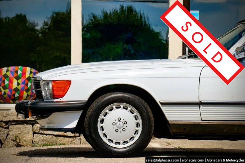 1988 Mercedes-Benz 560SL Roadster Boston MA