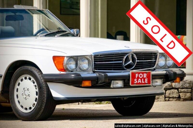 1988 Mercedes-Benz 560SL Roadster Boston MA