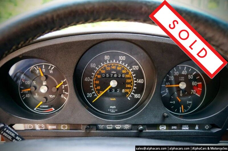 1988 Mercedes-Benz 560SL Roadster Boston MA