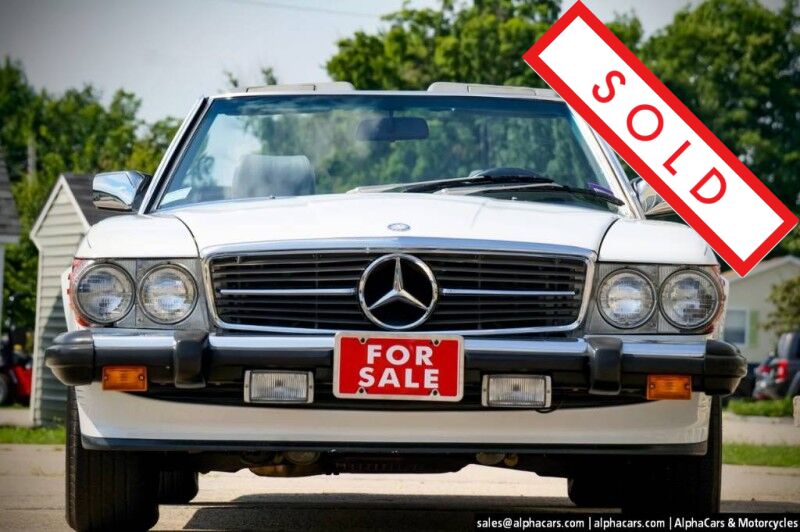 1988 Mercedes-Benz 560SL Roadster Boston MA