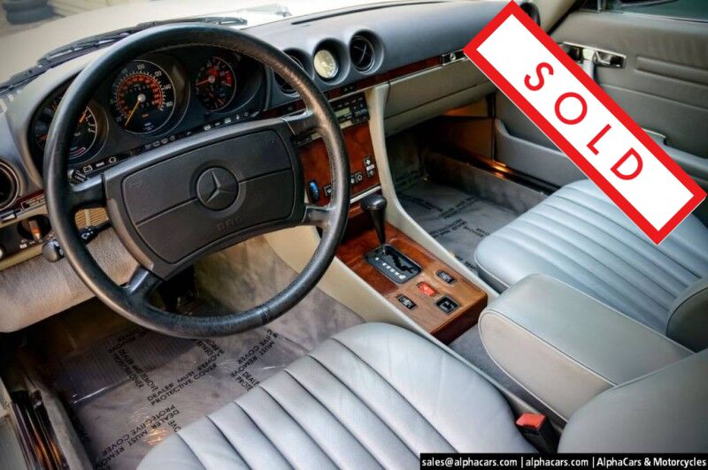 1988 Mercedes-Benz 560SL Roadster Boston MA