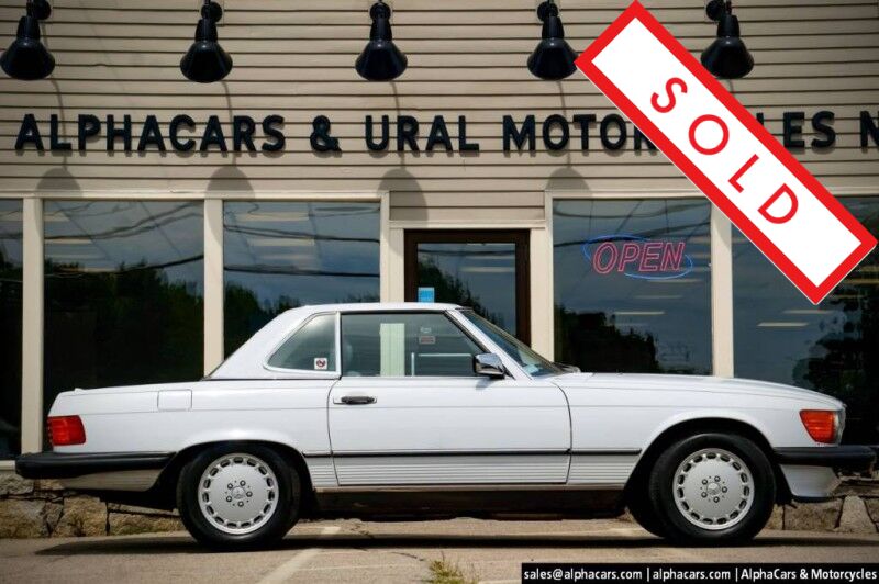 1988 Mercedes-Benz 560SL Roadster Boston MA