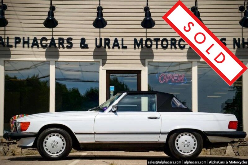 1988 Mercedes-Benz 560SL Roadster Boston MA
