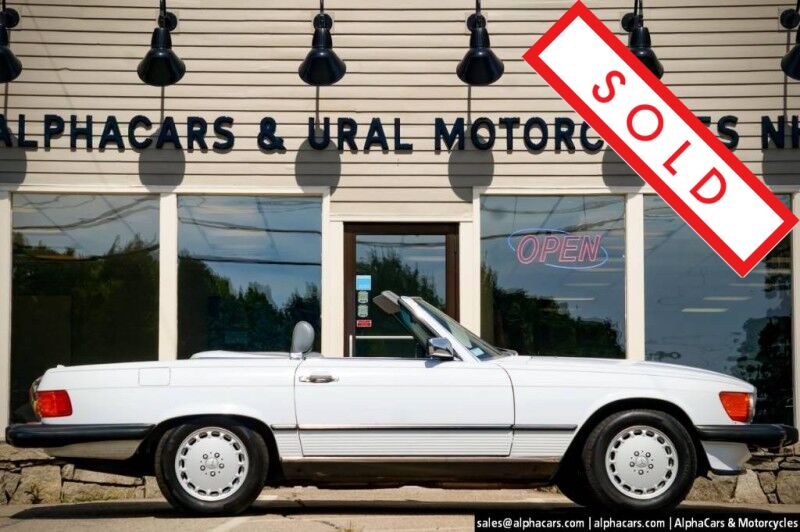 1988 Mercedes-Benz 560SL Roadster Boston MA