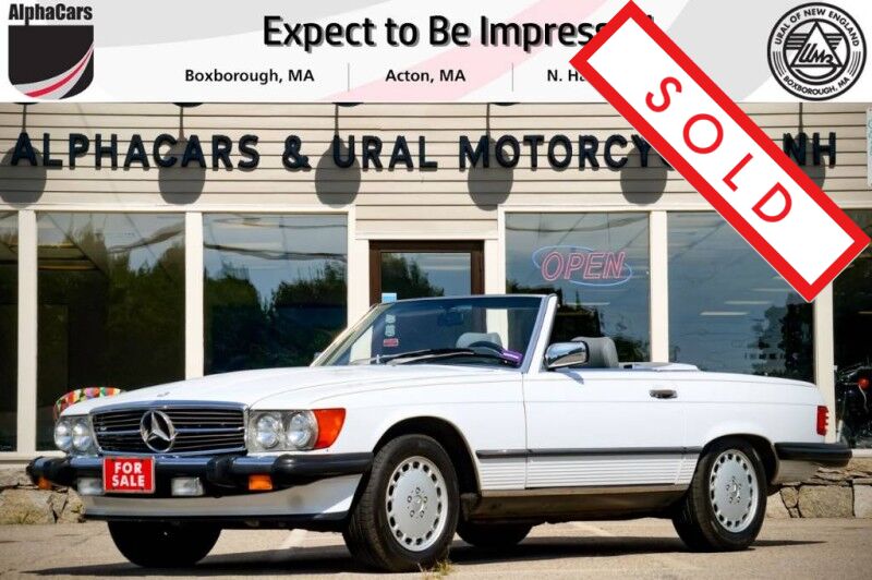 1988 Mercedes-Benz 560SL Roadster Boston MA