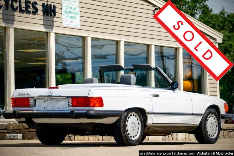1988 Mercedes-Benz 560SL Roadster Boston MA