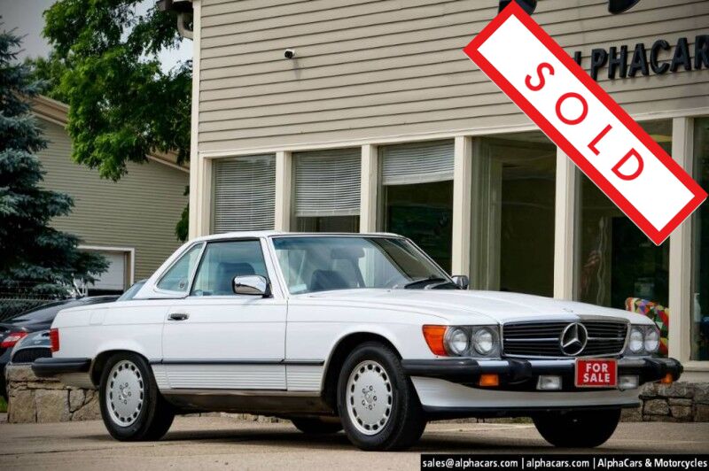 1988 Mercedes-Benz 560SL Roadster Boston MA