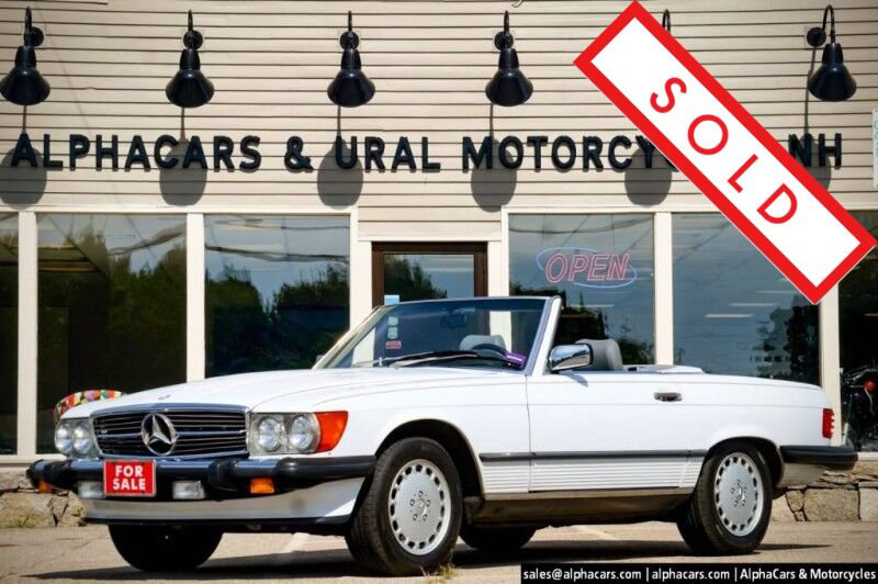 1988 Mercedes-Benz 560SL Roadster Boston MA