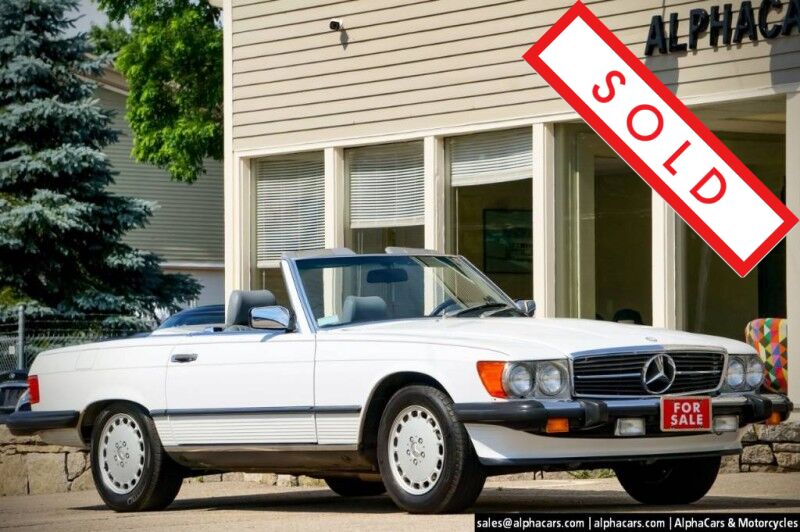 1988 Mercedes-Benz 560SL Roadster Boston MA