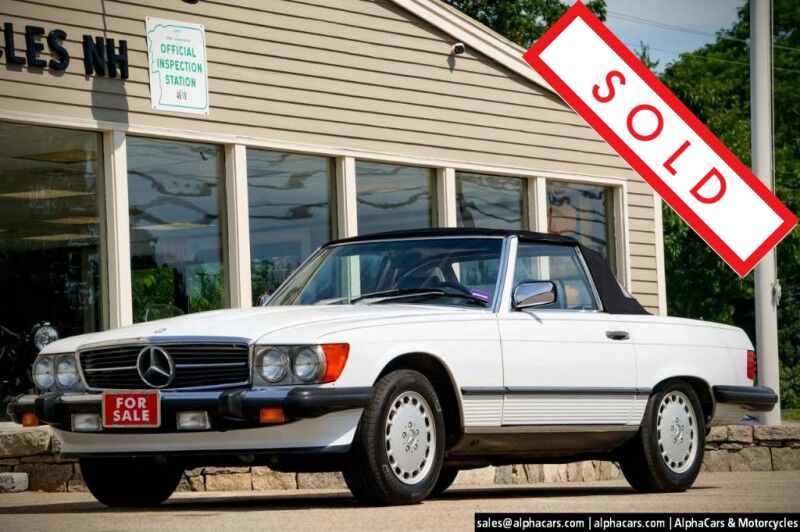 1988 Mercedes-Benz 560SL Roadster Boston MA