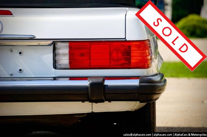 1988 Mercedes-Benz 560SL Roadster Boston MA