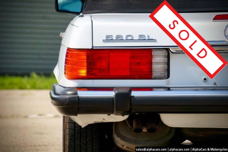1988 Mercedes-Benz 560SL Roadster Boston MA