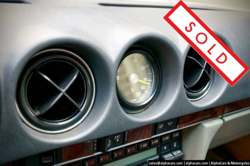1988 Mercedes-Benz 560SL Roadster Boston MA