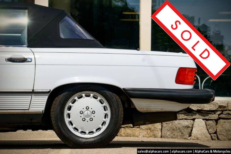 1988 Mercedes-Benz 560SL Roadster Boston MA