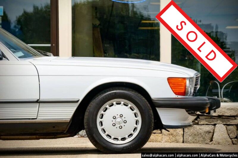 1988 Mercedes-Benz 560SL Roadster Boston MA