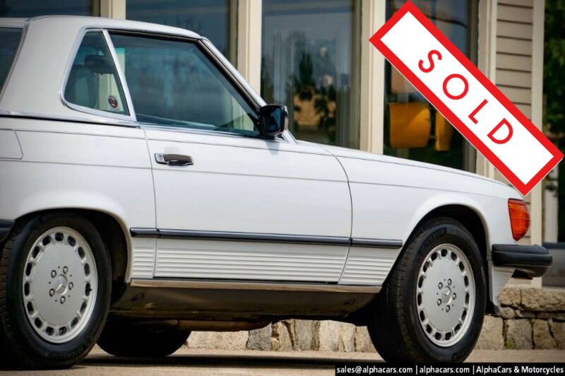 1988 Mercedes-Benz 560SL Roadster Boston MA