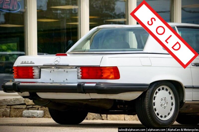 1988 Mercedes-Benz 560SL Roadster Boston MA