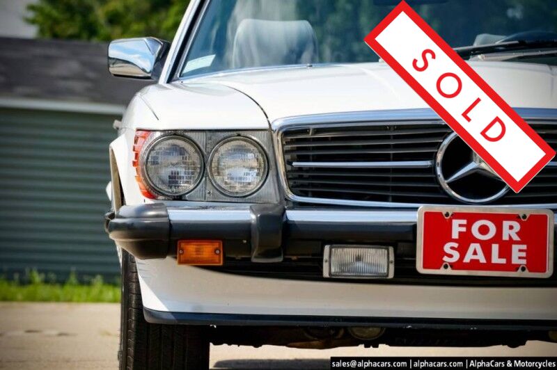 1988 Mercedes-Benz 560SL Roadster Boston MA