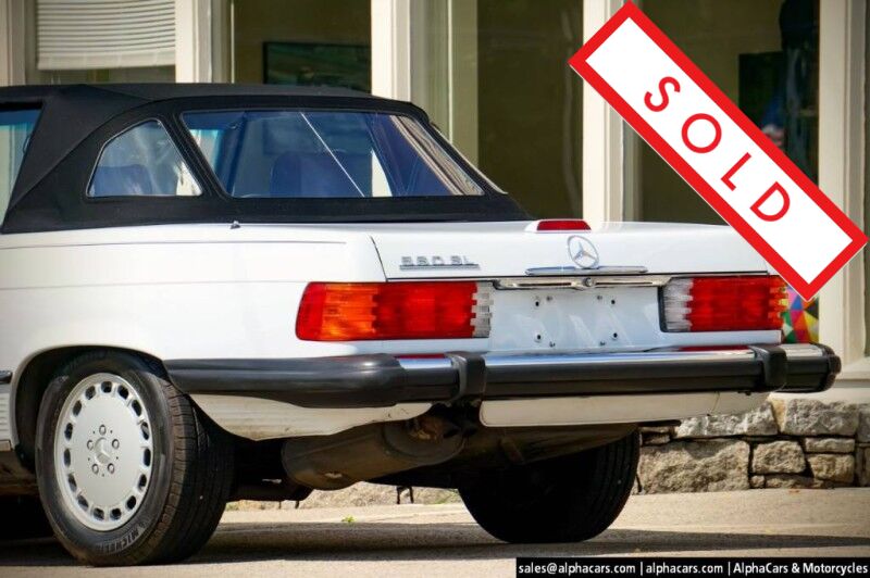 1988 Mercedes-Benz 560SL Roadster Boston MA