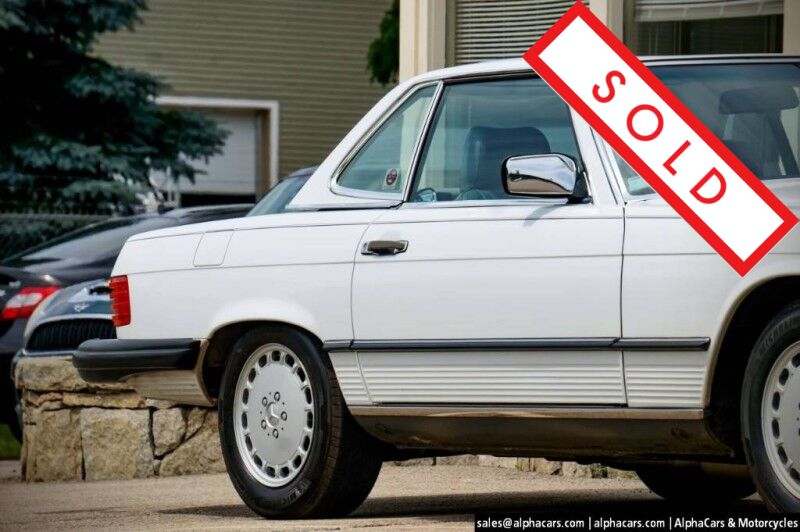 1988 Mercedes-Benz 560SL Roadster Boston MA