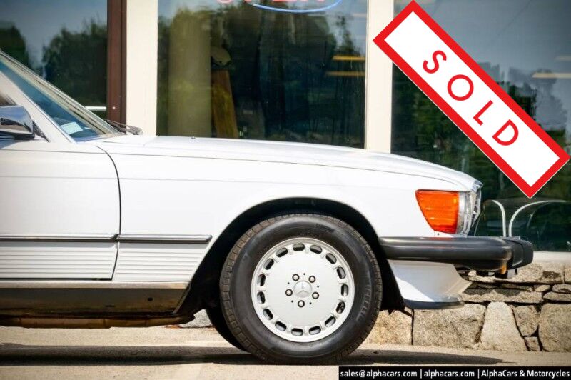 1988 Mercedes-Benz 560SL Roadster Boston MA