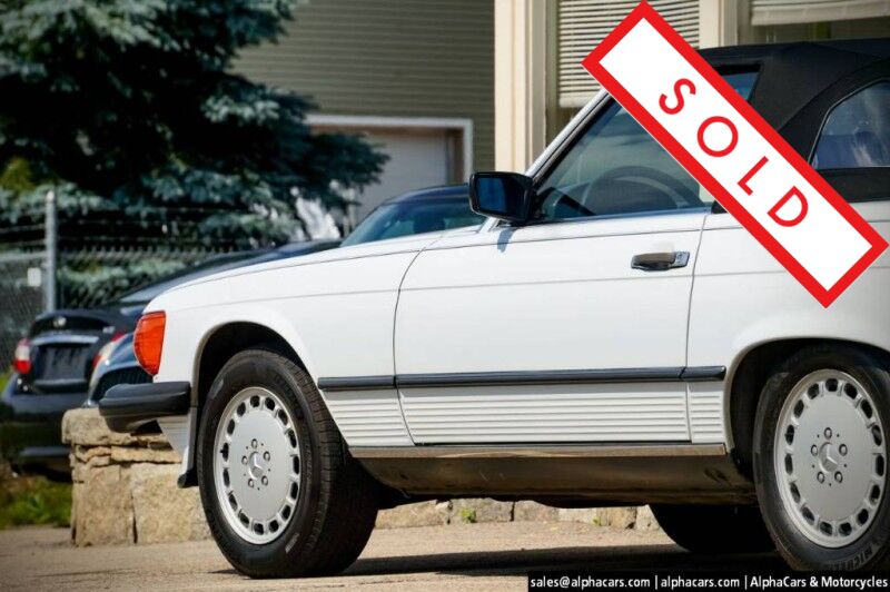 1988 Mercedes-Benz 560SL Roadster Boston MA