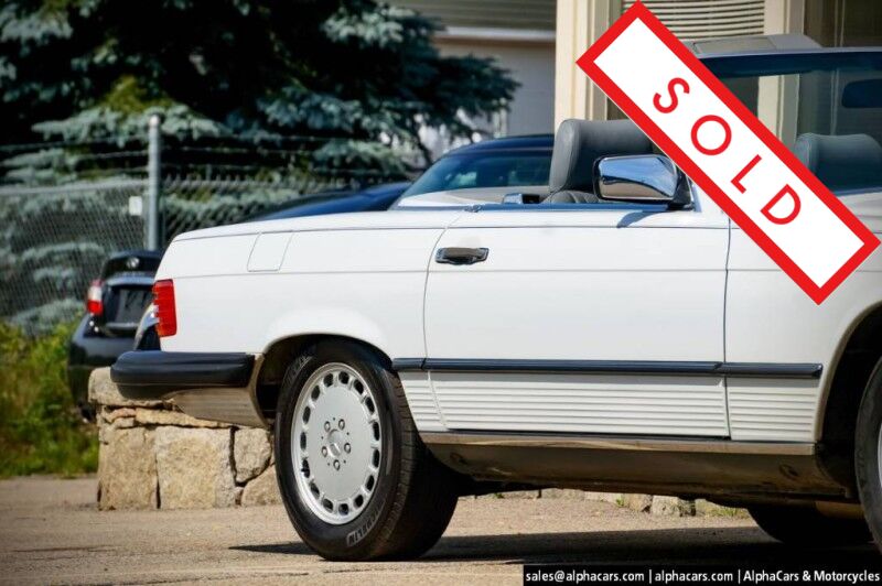 1988 Mercedes-Benz 560SL Roadster Boston MA