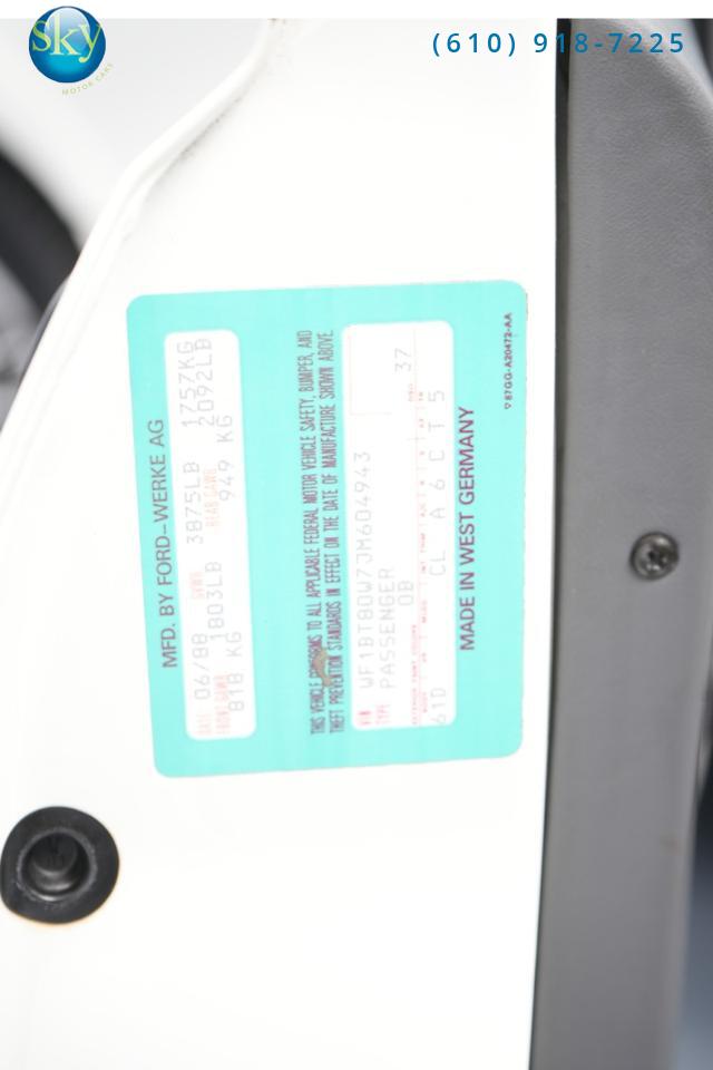 1988 Merkur XR4Ti Turbo 5-Speed Manual RARE!! West Chester PA