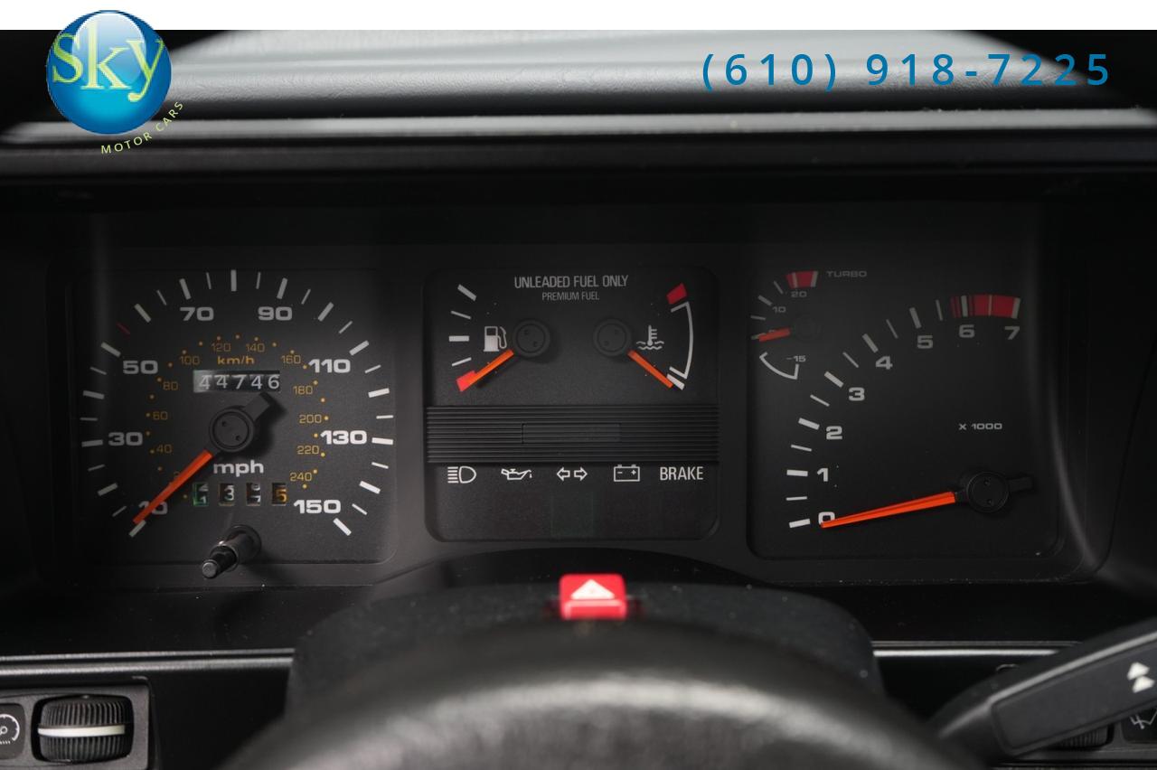 1988 No Make Merkur XR4Ti Turbo 5-Speed Manual RARE!! West Chester PA