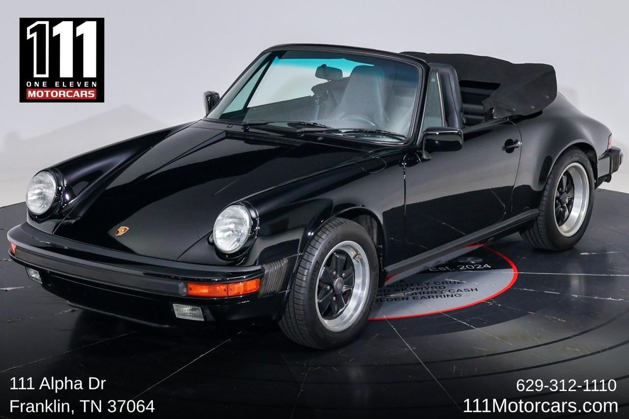 1988 Porsche 911 Carrera Convertible