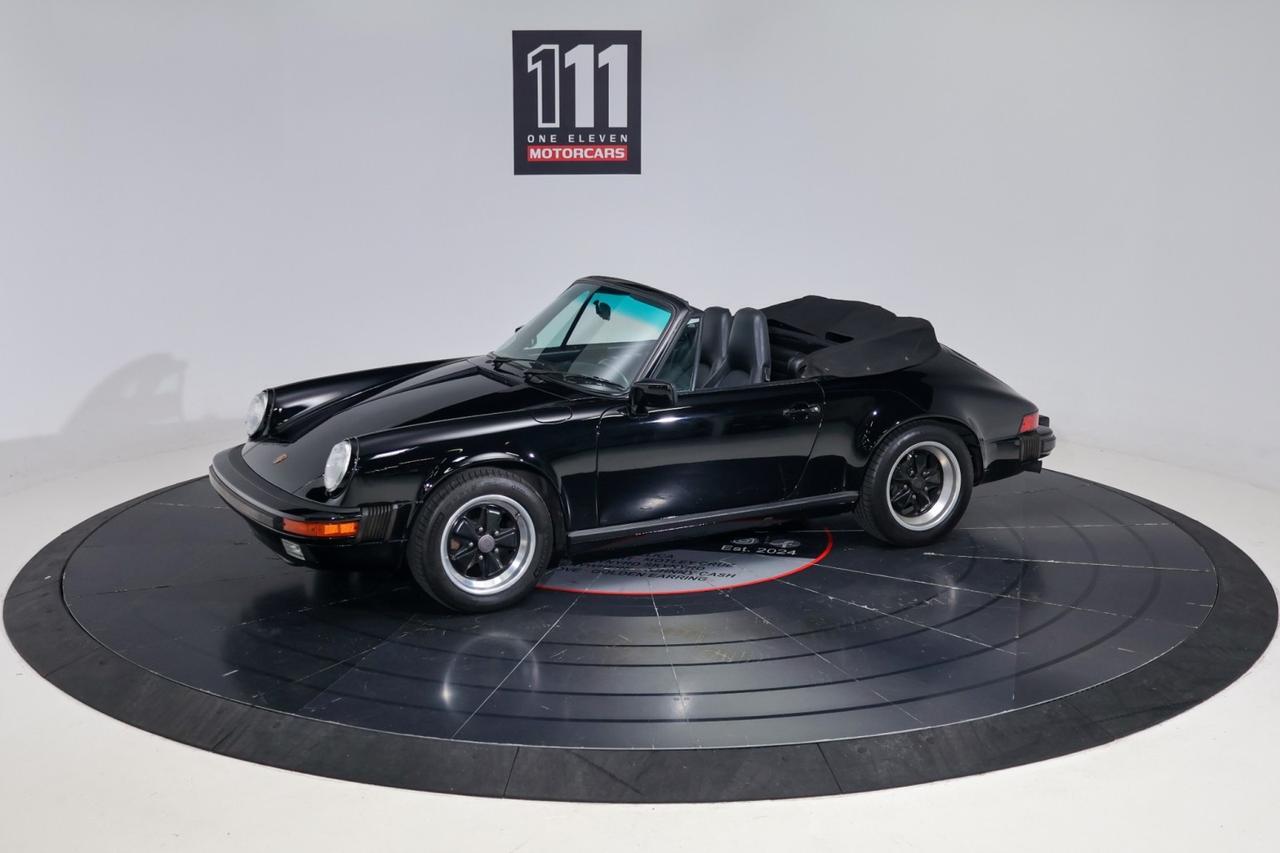 1988 Porsche 911 Carrera Convertible