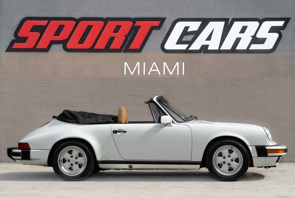 1988 Porsche 911 Carrera Convertible Miami FL