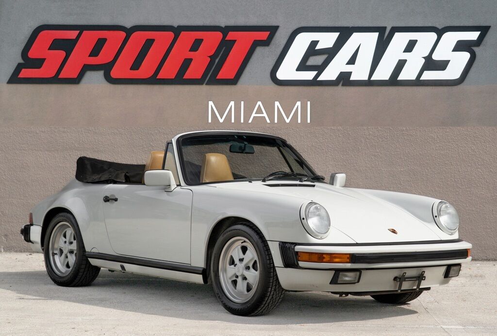 1988 Porsche 911 Carrera Convertible Miami FL