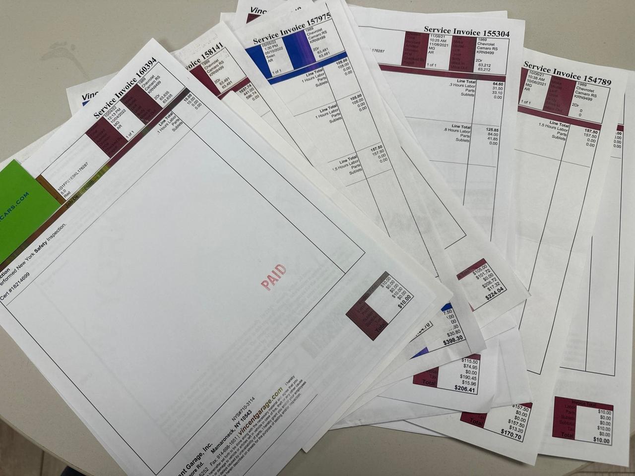 1989 Chevrolet Camaro RS T-Top 5.0L V8 West Chester PA