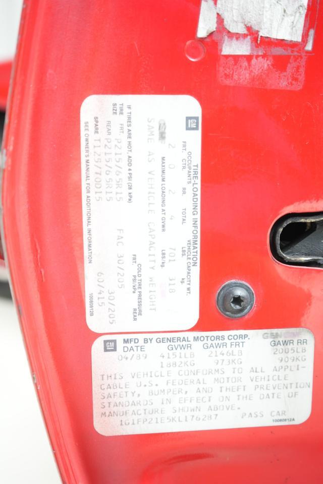 1989 Chevrolet Camaro RS T-Top 5.0L V8 West Chester PA