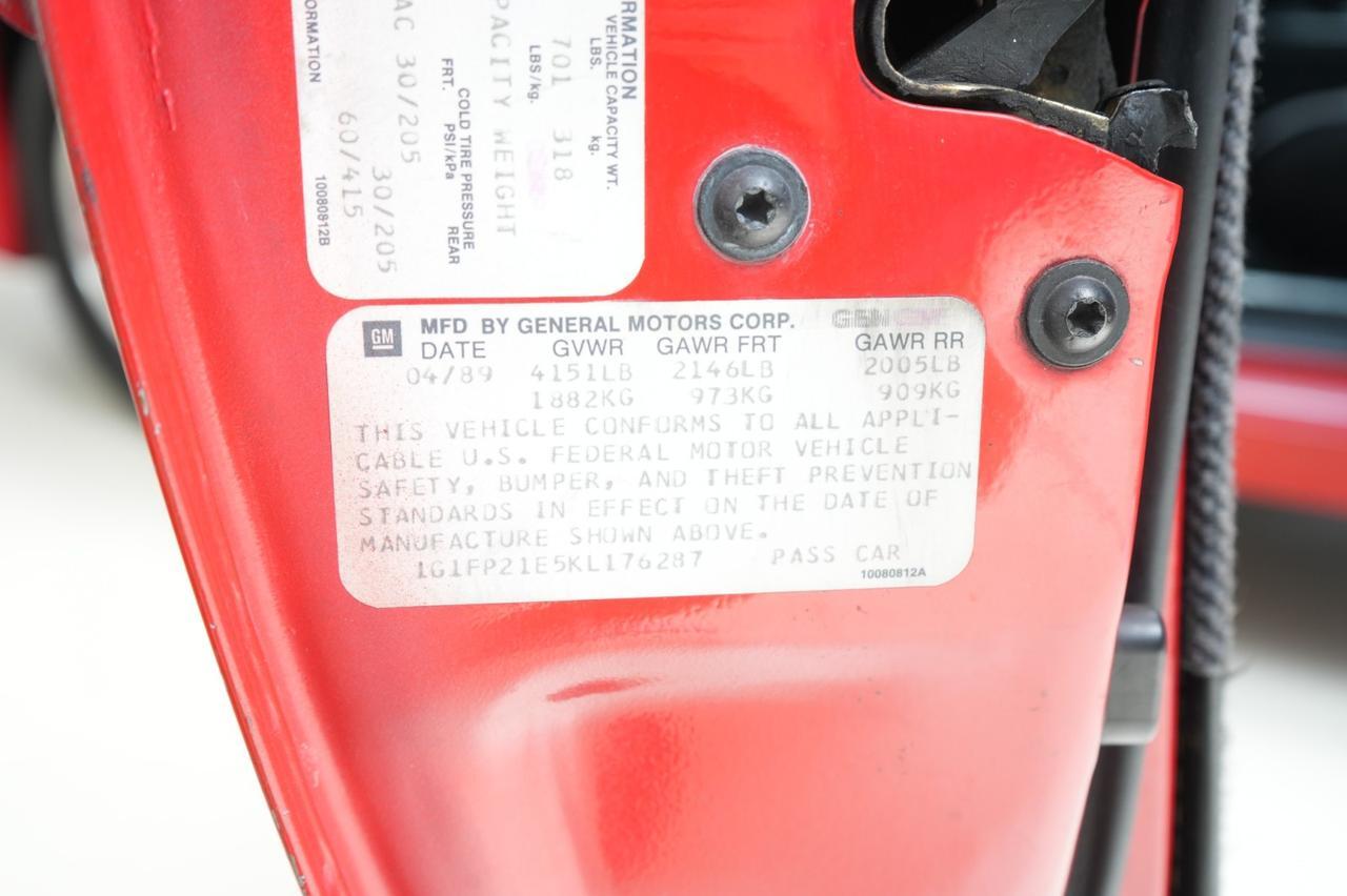 1989 Chevrolet Camaro RS T-Top 5.0L V8 West Chester PA