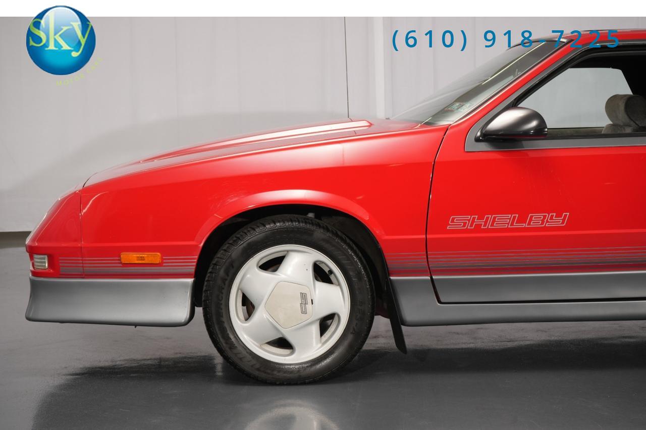 1989 Dodge Daytona Shelby Z 5-Speed Manual