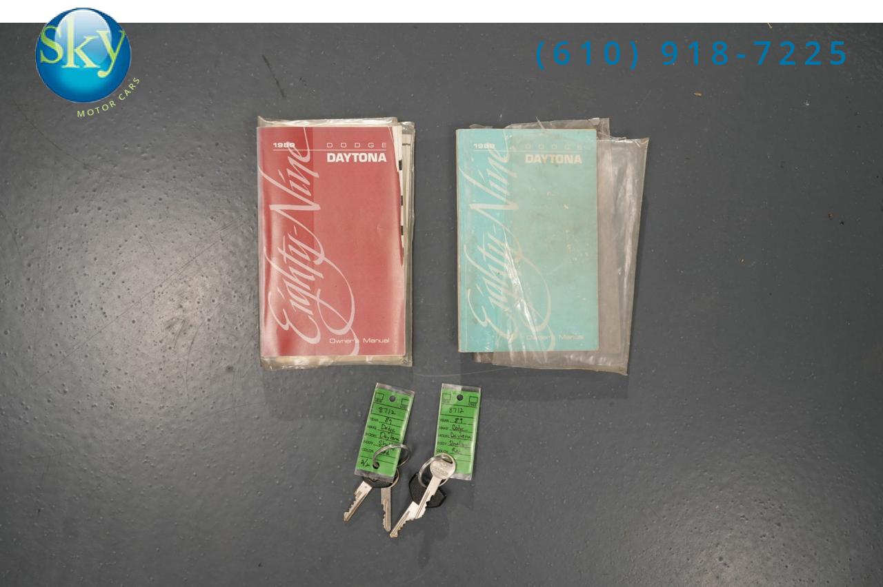 1989 Dodge Daytona Shelby Z 5-Speed Manual West Chester PA